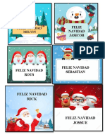 Tarjetas Navideñas