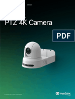 Webex PTZ 4k Camera Ds