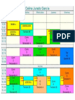 Horario Modificado - Celina
