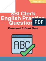 SBI Clerk English Qs Oliveboard