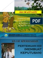 Pertemuan Xiii Membuat Keputusan