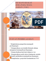 Kondisi Masyarakat Indonesia Pada Masa Penjajahan (Voc