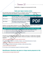 Identifico Oportunidades y Riesgos en Mi Proyecto de Vida: Reconocemos Oportunidades para Lograr Nuestras Metas