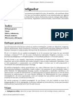 Analista-Investigador - Wikipedia, La Enciclopedia Libre