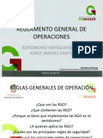 Reglamento General de Operaciones