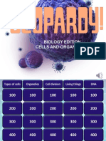 Cells and Organelles Jeopardy
