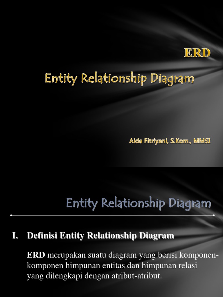 Entity Relationship Diagram | PDF