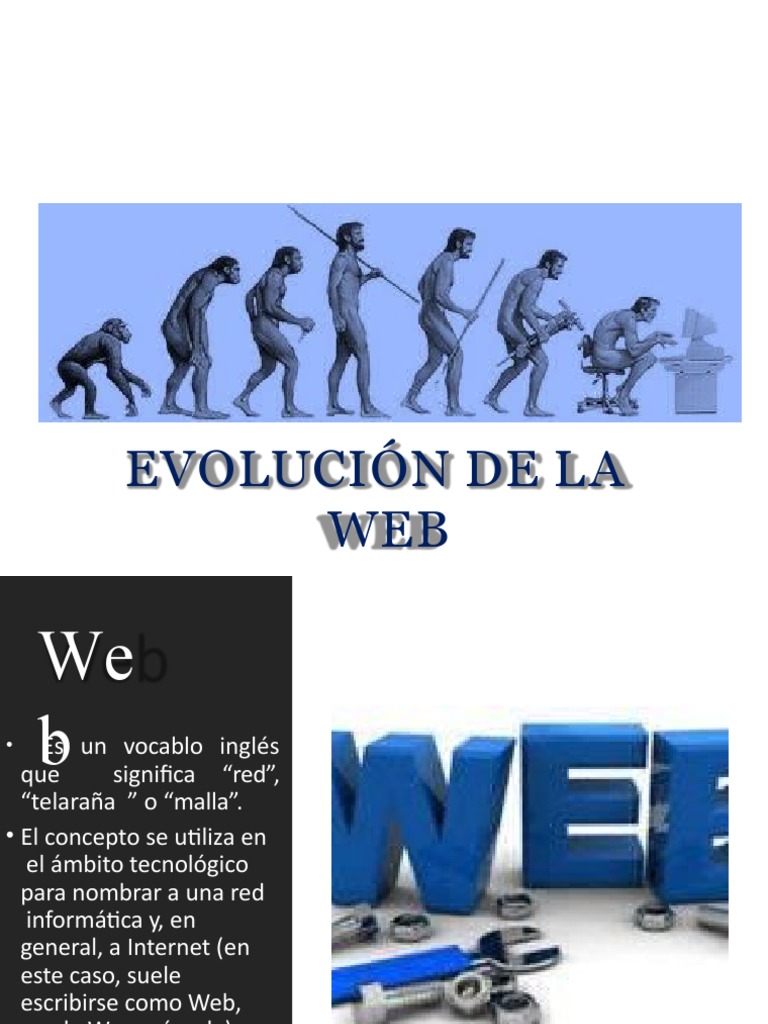 Evolucion de La Web | PDF | Red mundial | Internet y web