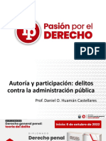 Autoría y Participación, Delitos Contra La Administración Pública PDF Gratis