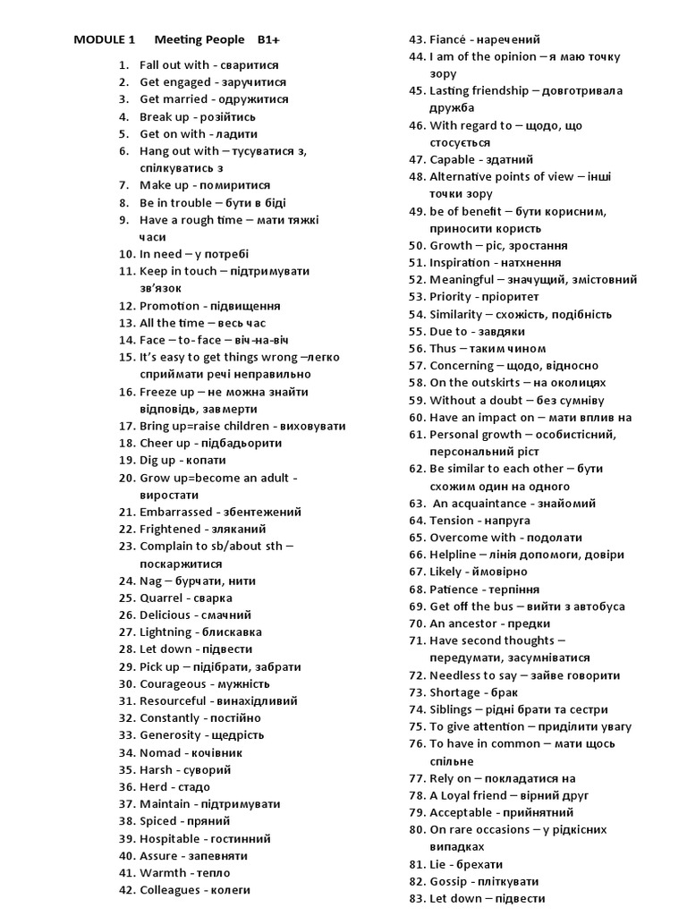 New Destinations b1+ m1 | PDF