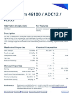 Aluminium ADC12