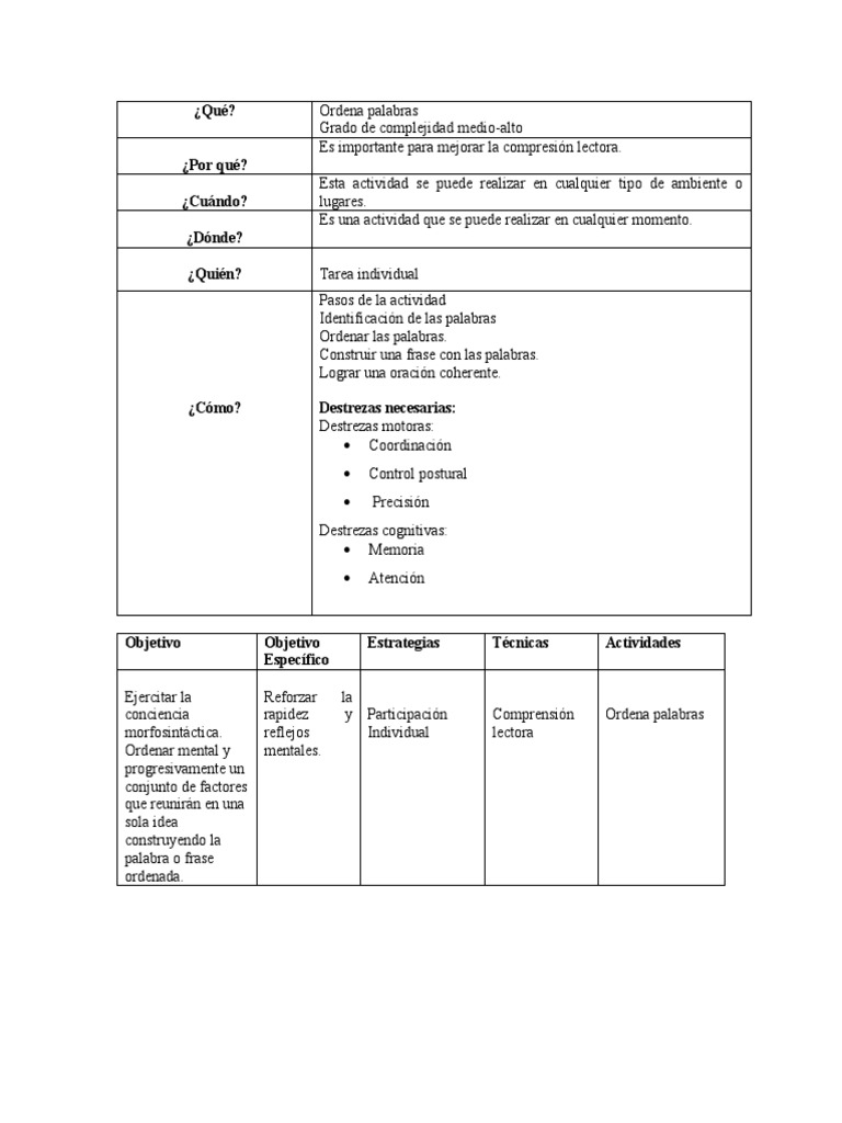 Actividad | PDF | Crecimiento personal y profesional | Relaciones ...