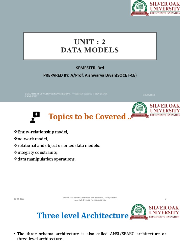 DBMS Unit-2 | PDF | Relational Database | Databases