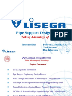 Pipe Support Design Process Lisega Sped