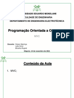 1.1 Desenvolvimento em Camadas MVC