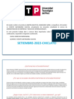 Actividad de Cuetionario Aserca de La Sociedad Anonima Vicente Santamaria