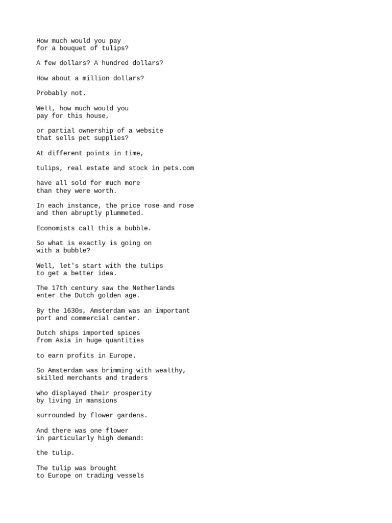 (English) What Causes Economic Bubbles? Prateek Singh (DownSub Com