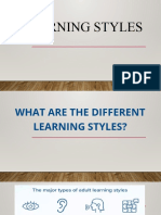 Learn Different Learning Styles