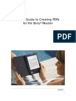 3971643 Creating PDF Files for the Sony Reader