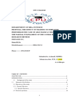 Cpu College: Prepared by Name Id No Bekalusnamaw - Mba/202/12