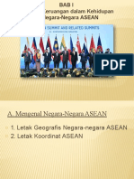 BAB 1 - Interaksi Keruangan Dalam Kehidupan Negara-Negara ASEAN