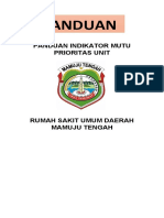 Panduan Indikator Mutu Prioritas Unit RS