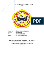 Rencana Pelaksanaan Pembelajaran (RPP)