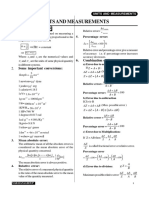 Physics Formulas Material