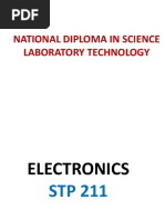 STP 211 Electronics