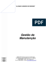 GESTÃO DA MANUTENÇÃO - SENAI_CFP