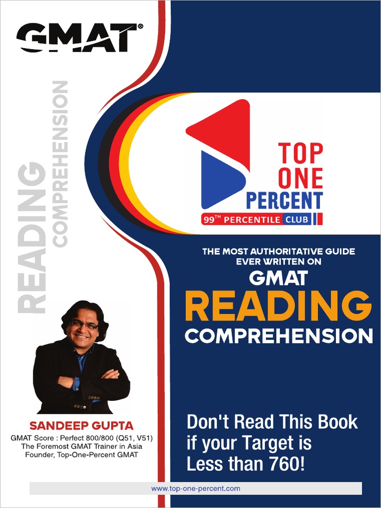 GMAT Reading Comprehension Mastery Guide | PDF | Graduate Management ...