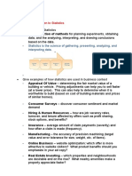 Introduction to Statistics and Key Concepts