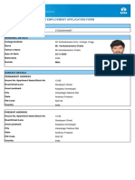 TCS Application Form Details