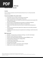 Job Description SQL Developer Final