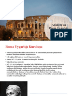 Roma Uygarlığı (Yusuf Özkaya 22096975)