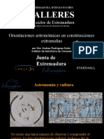 Arqueoastronomia Extremadura