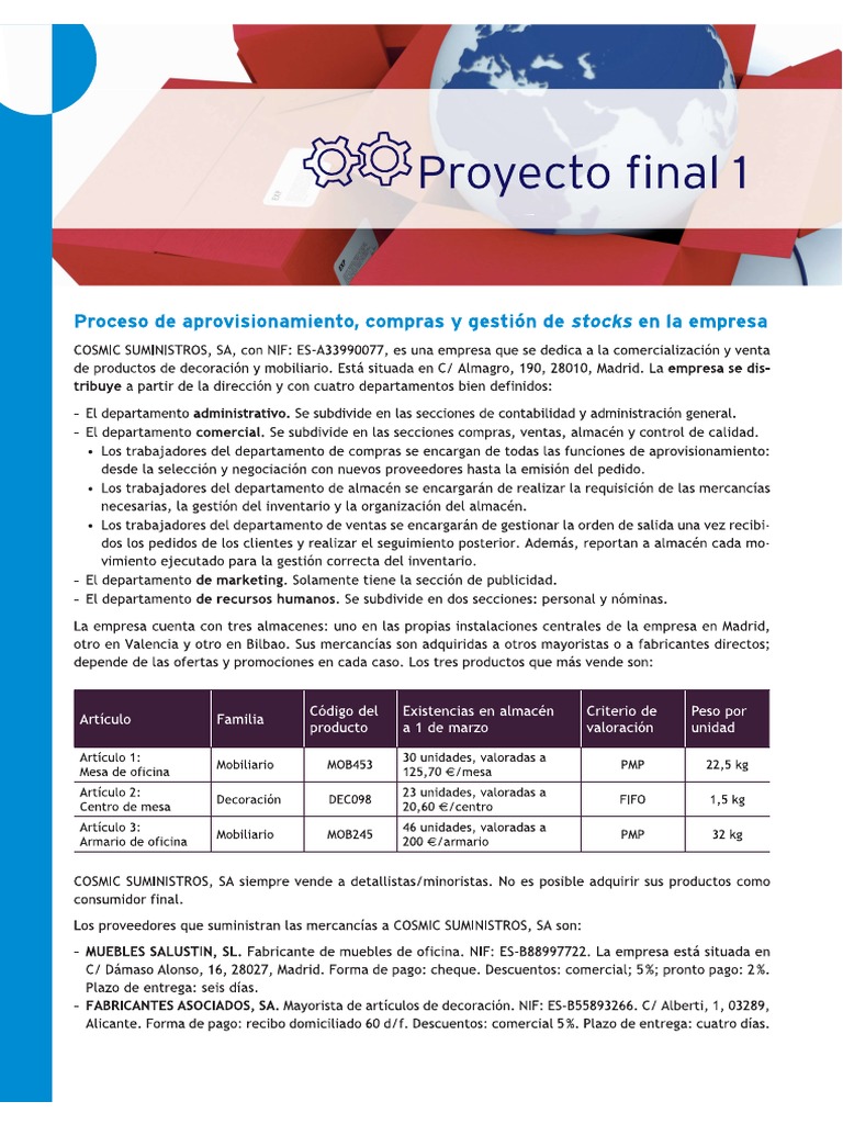 Proyecto Final 1 | PDF