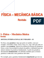 Física-Mecânica Básica CAP 1 Revisão Unilasalle