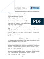 Mecânica dos Fluidos I - exercícios resolvidos