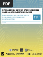 Interagency GBV Case Management Guidelines - Final - 2017