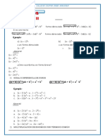 Productos Notables 2 para Segundo de Secundaria