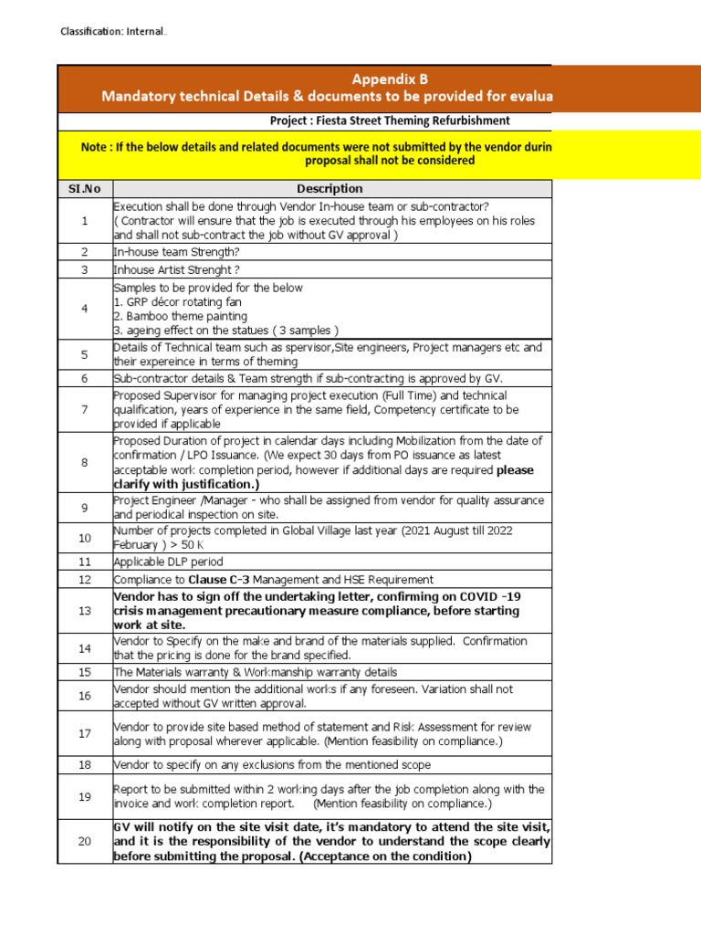 Appendix B Mandatory Technical Submission PDF Business