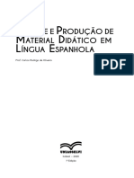 Análise e Produção de Material Didático Em Língua Espanhola