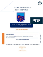 Evaluacion Complementaria 2022 Tda