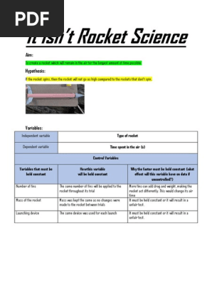 it isnt rocket science