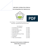 Hasil Review Literatur Jurnalgadar Neonatal (KLP2)