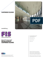 FIS Best Practice Guide Installation of Suspended Ceilings