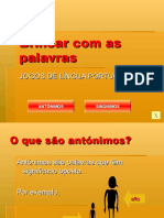 Jogos de língua portuguesa