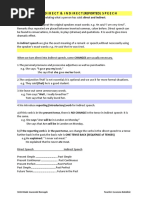 Reported Speech Tutorial