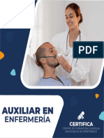 Brochure Auxiliar en Enfermería